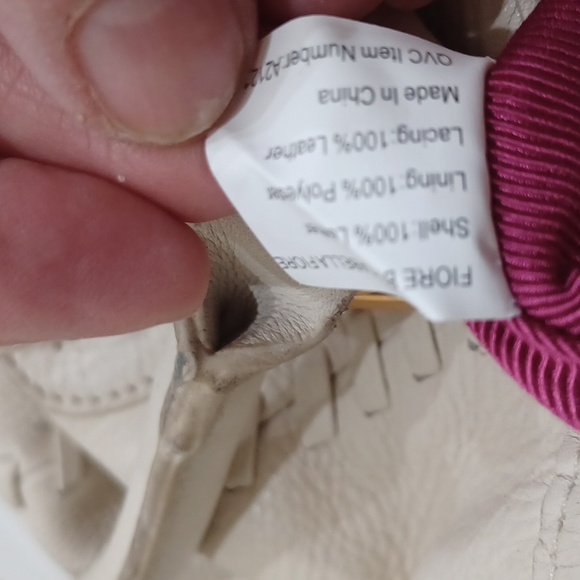 VINTAGE ISABELLA FIORE GENUINE LEATHER SLOUCHY HOBO BAG - Picture 11 of 17